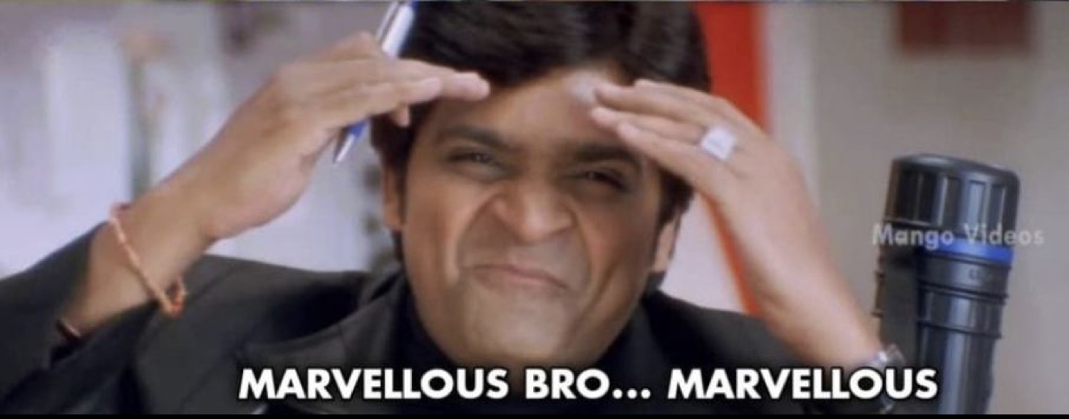 Ali holding his head in disbelief: 'MARVELLOUS BRO... MARVELLOUS'