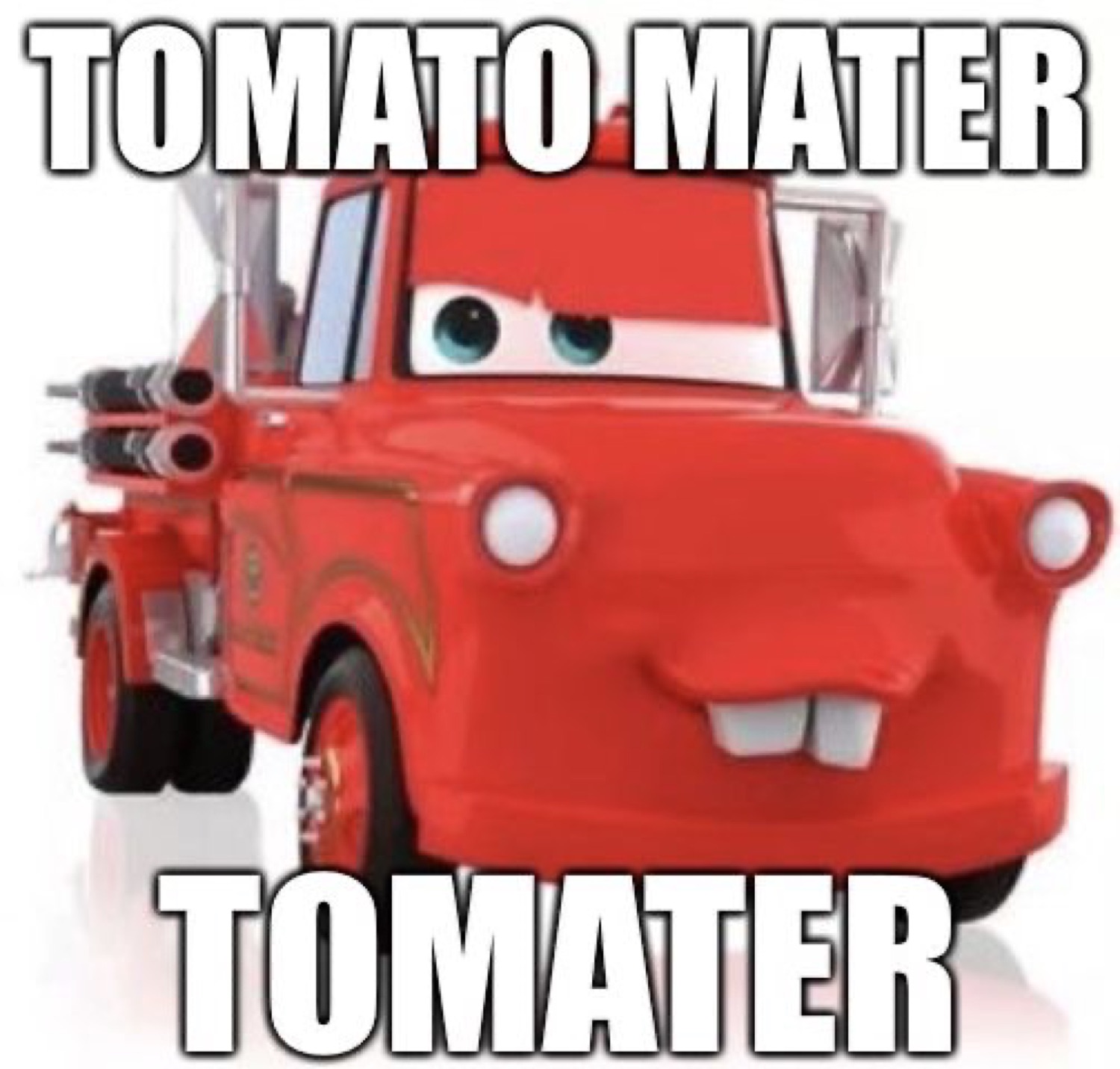 Red Mater: 'TOMATO MATER TOMATER'