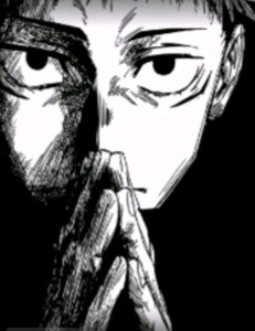 Morpheus in his mirrored shades giving a skeptical, sizing-you-up look