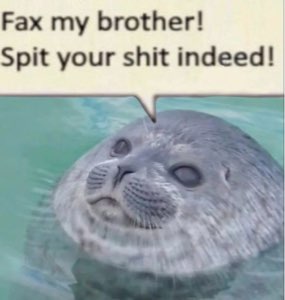 seal speaking fax