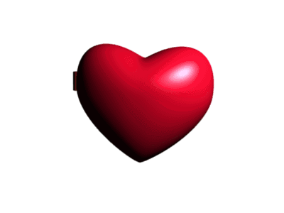 Heart locket opening to a cat photo, "Scientists reveal the Hi"