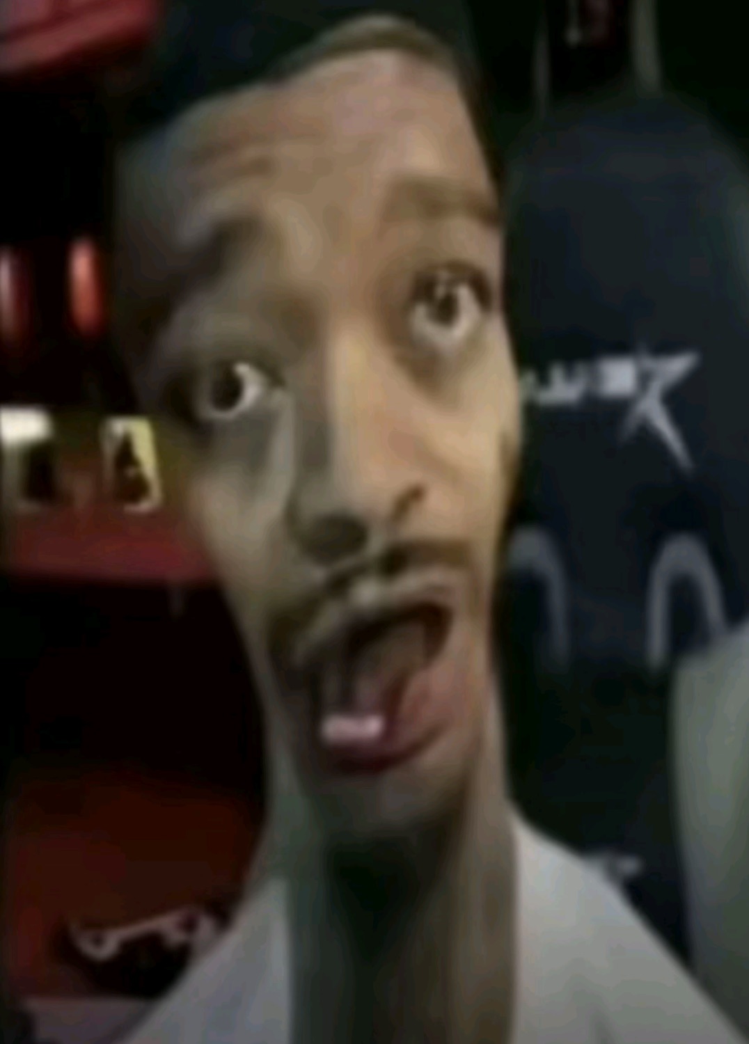 Man with wide eyes and mouth wide open in a look of pure shocked disbelief