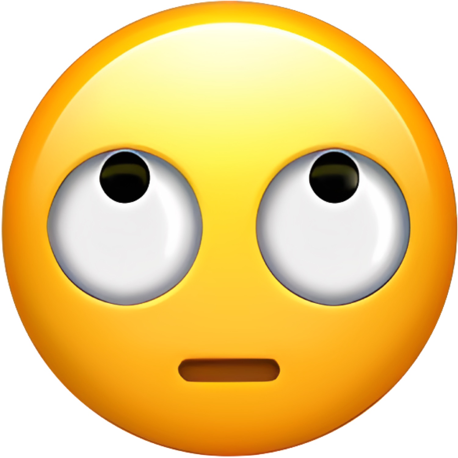 The rolling-eyes emoji looking thoroughly unimpressed and over it