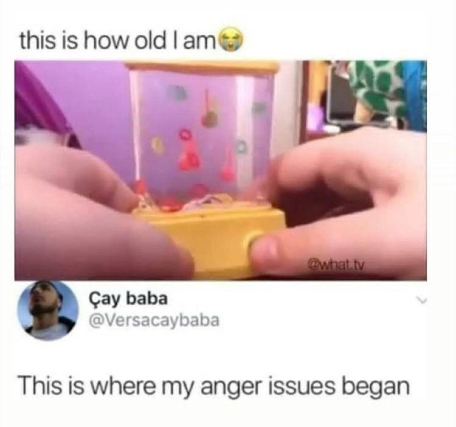 Water ring toss toy: 'This is where my anger issues began'