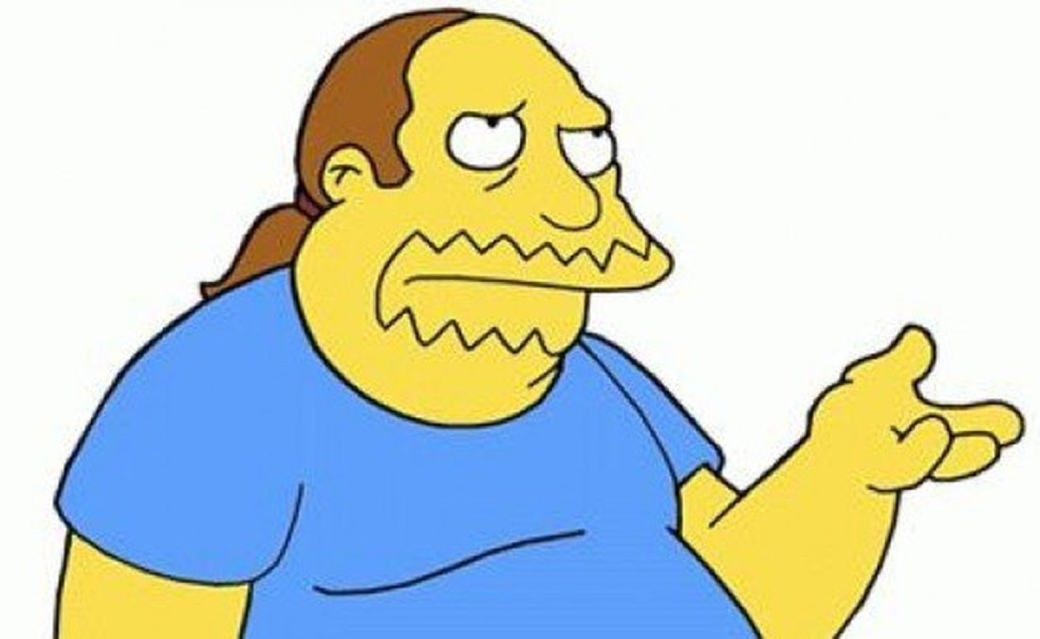 Comic Book Guy from The Simpsons gesturing with a smug, dismissive 'worst ever' expression