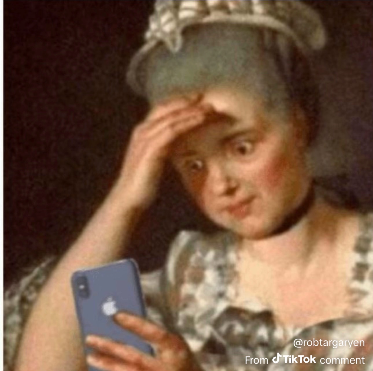 Renaissance gross by phone woman