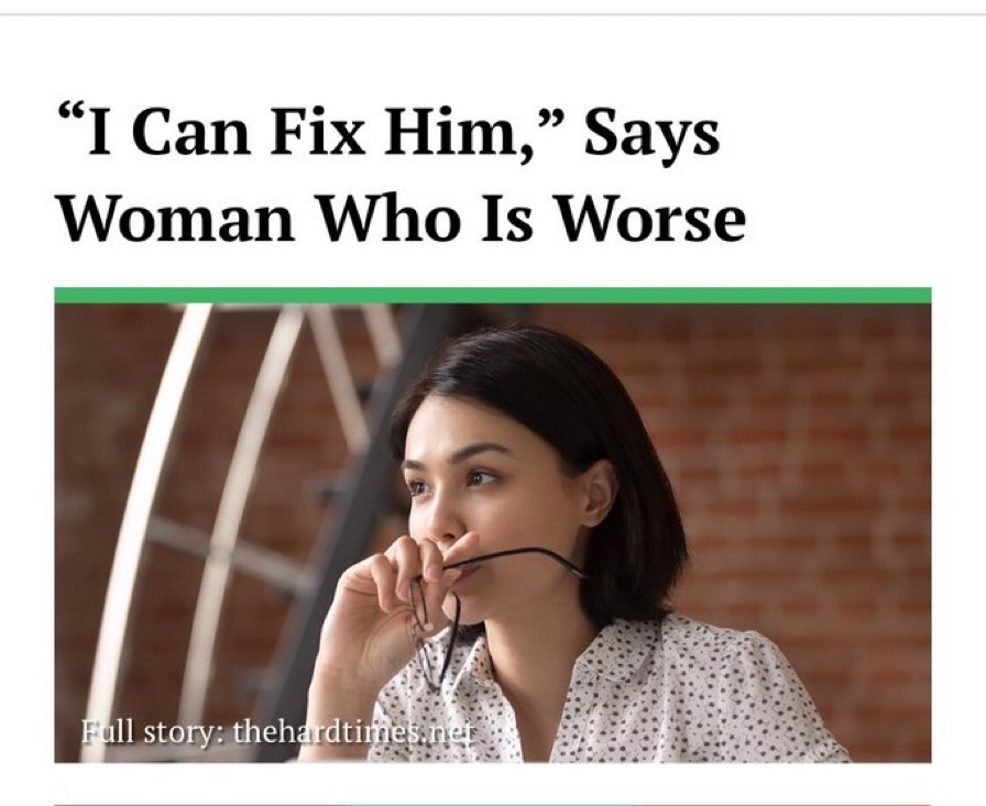 I can fix him