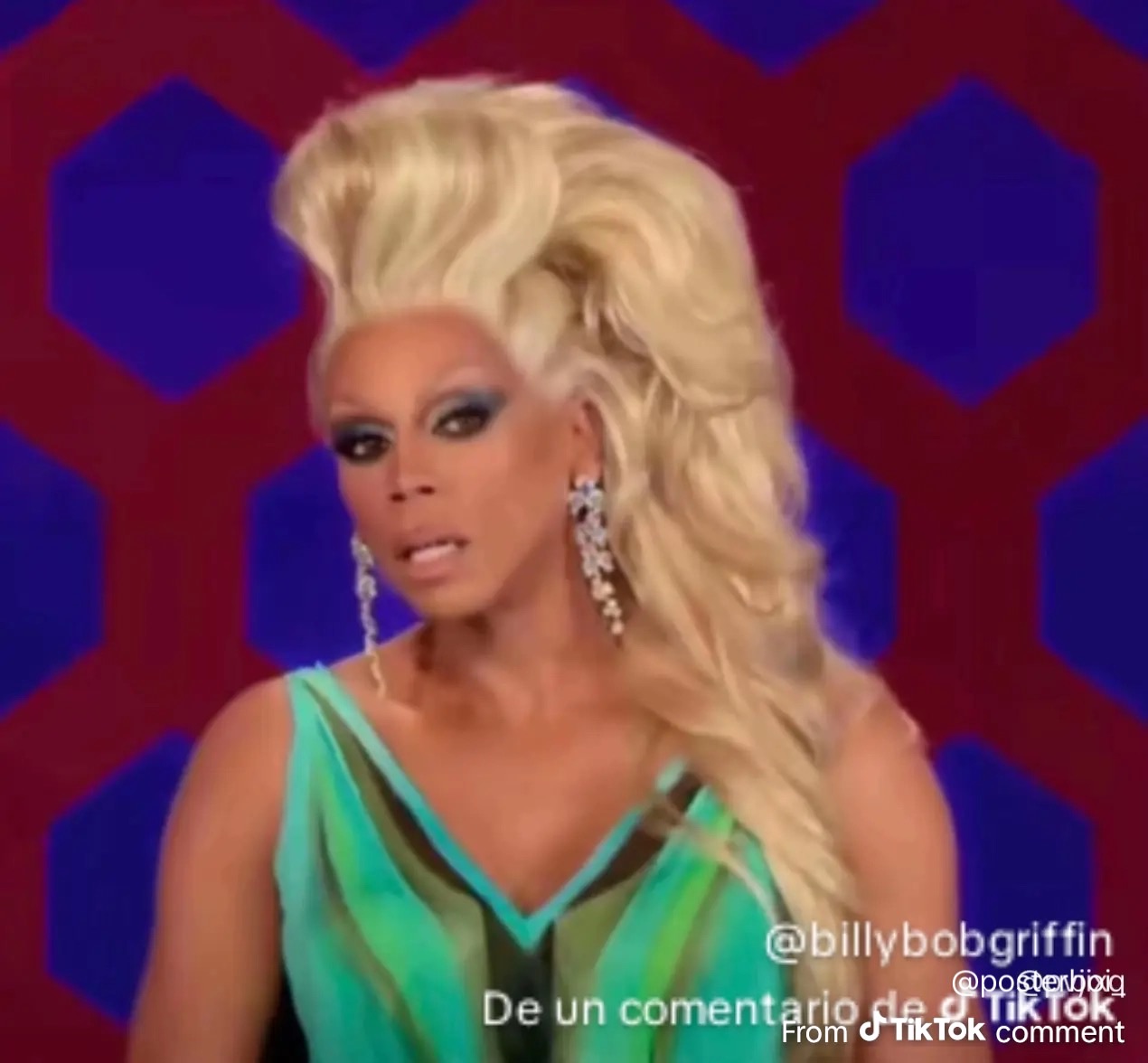 Rupaul huh ear in