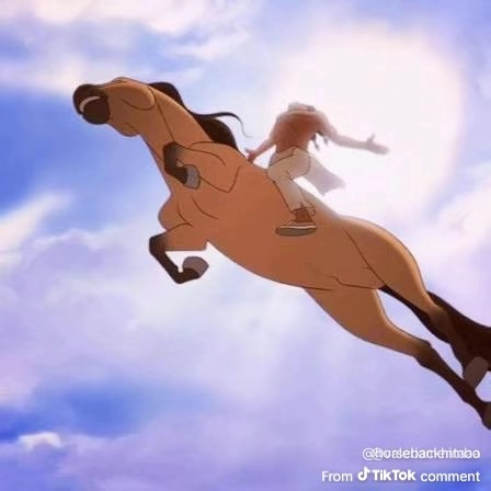 Pocahontas horse elevating