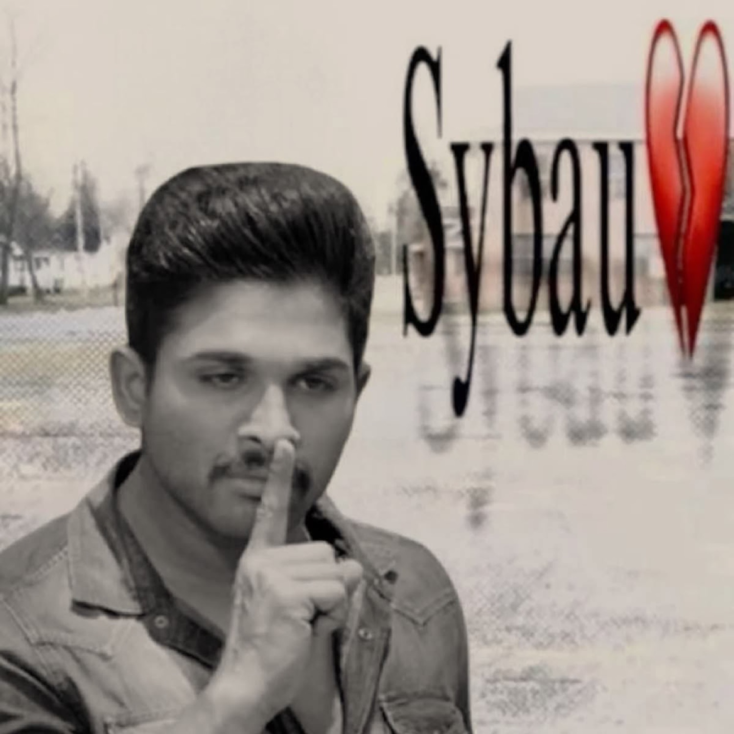 Allu Arjun shushing: 'Sybau ๐'