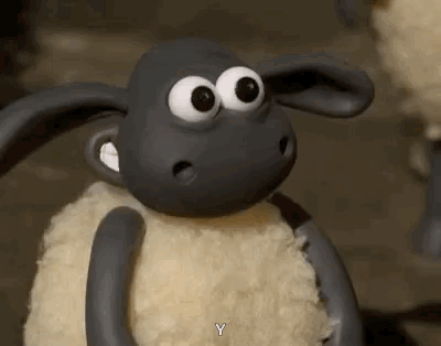 Shaun the Sheep giving a thumbs up