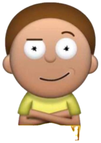 Cartoon Morty with X-ed out eyes and arms crossed: 'DON'T EVEN TRIP DAWG!' sticker