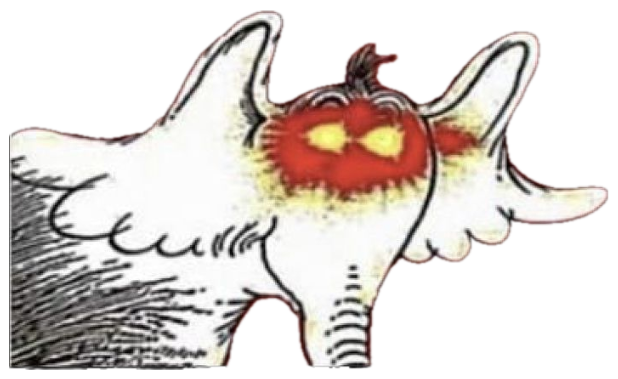 Dr. Seuss 'Horton Hears a Who' cover parodied as 'Horton Hears a Bitch-Ass Liar' sticker