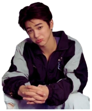 Idol sitting outside with a pouty, unsure face, captioned 'I don't know...' sticker