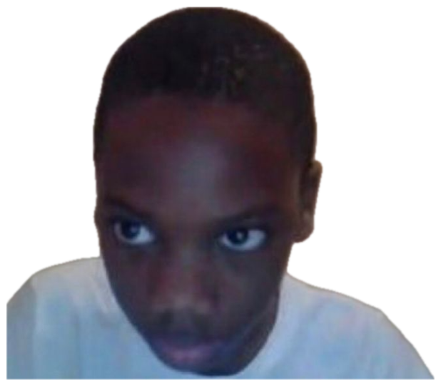 Kid staring dead into the webcam over the text 'WHO TF IS “WE”' sticker