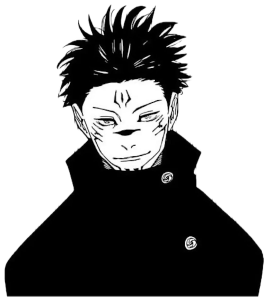 Manga character snapping to a cold, composed face under 'gotta lock in' text sticker