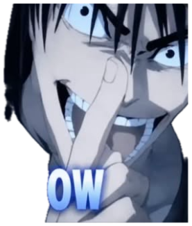 Anime guy losing it, captioned 'I DON'T FUCKING KNOW' sticker